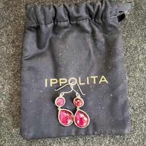 Ippolita Rock Candy Small Teardrop Earrings in Sterling Silver
